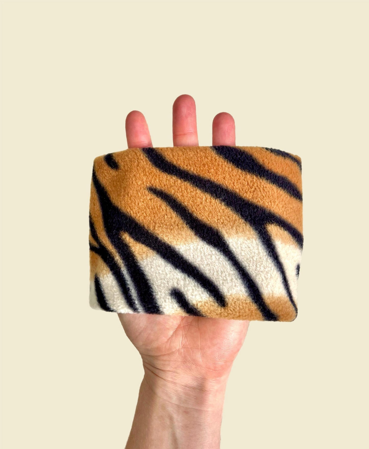 Handmade Animal Print Polar Fleece & Faux Fur Dog Snood – Personalised Option